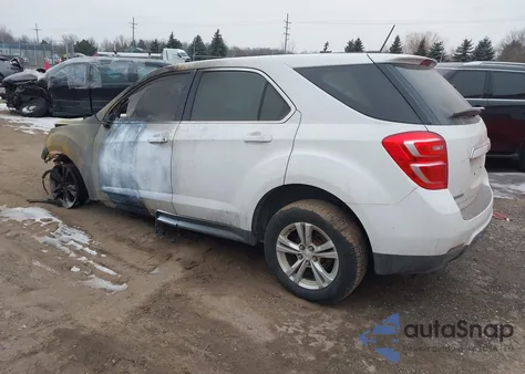 2017 Chevrolet Equinox Ls из США, поврежденный, VIN 2GNALBEKXH1583928